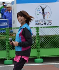 長野マラソン　Ｑちゃん