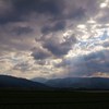 僅かな晴れ間