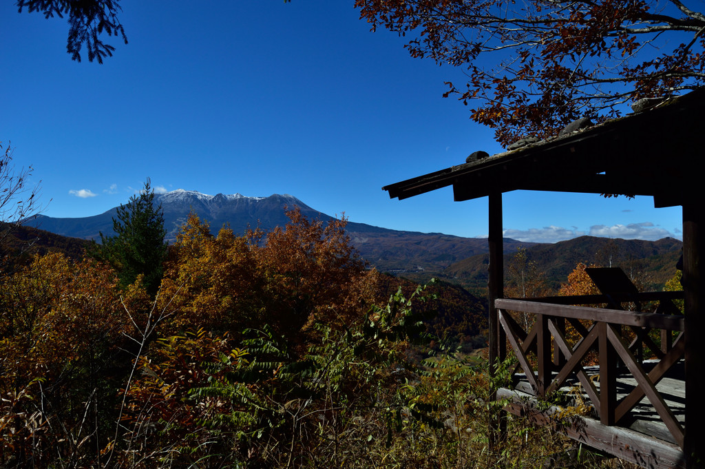 地蔵峠からの御嶽山