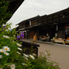 奈良井宿と花