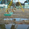 雨上がりの公園で