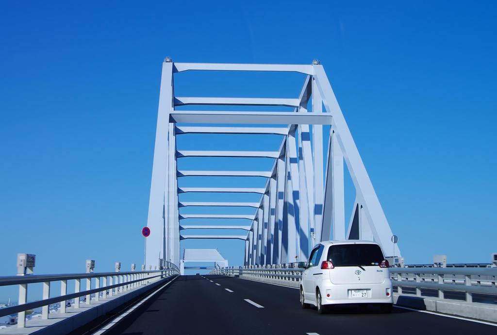 東京ゲートブリッジ　車窓
