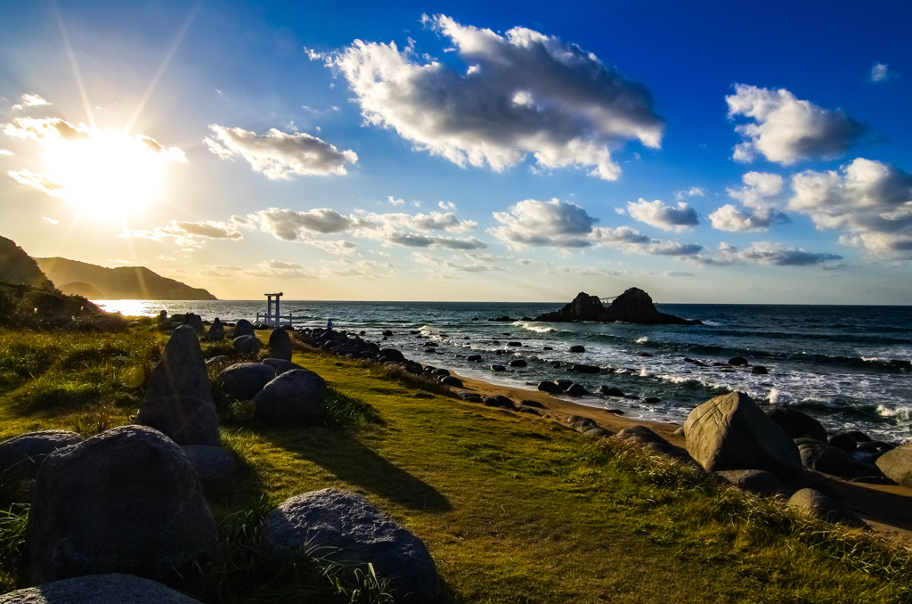 糸島　夫婦岩