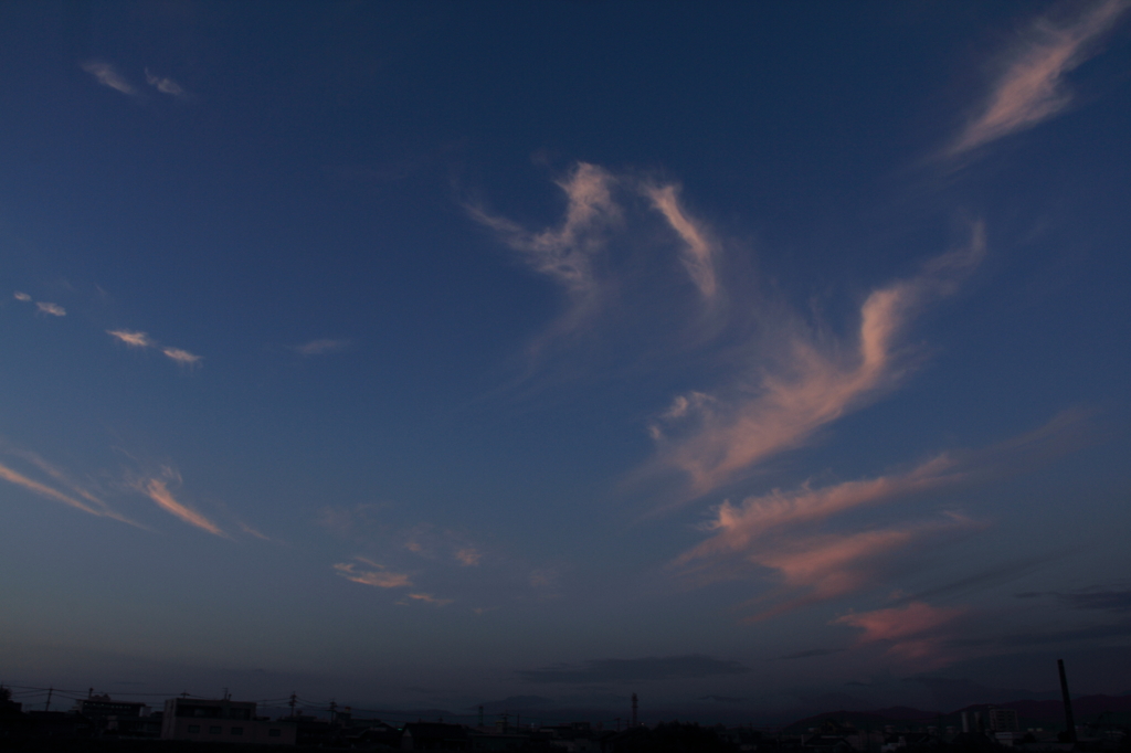 あの日の夕焼け