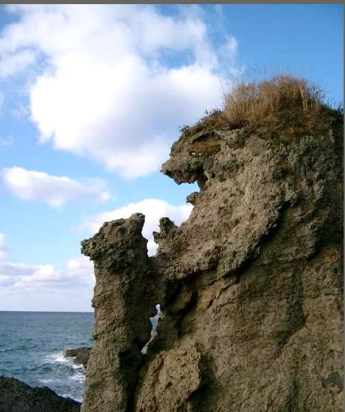 親子熊岩