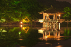 古都の夜の幻想
