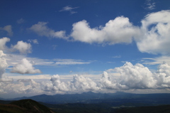 ８月１８日志賀高原の空