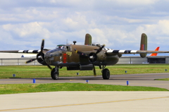 B-25D Demo flight