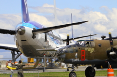 B-25D Demo flight