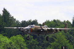 B-25D Demo flight