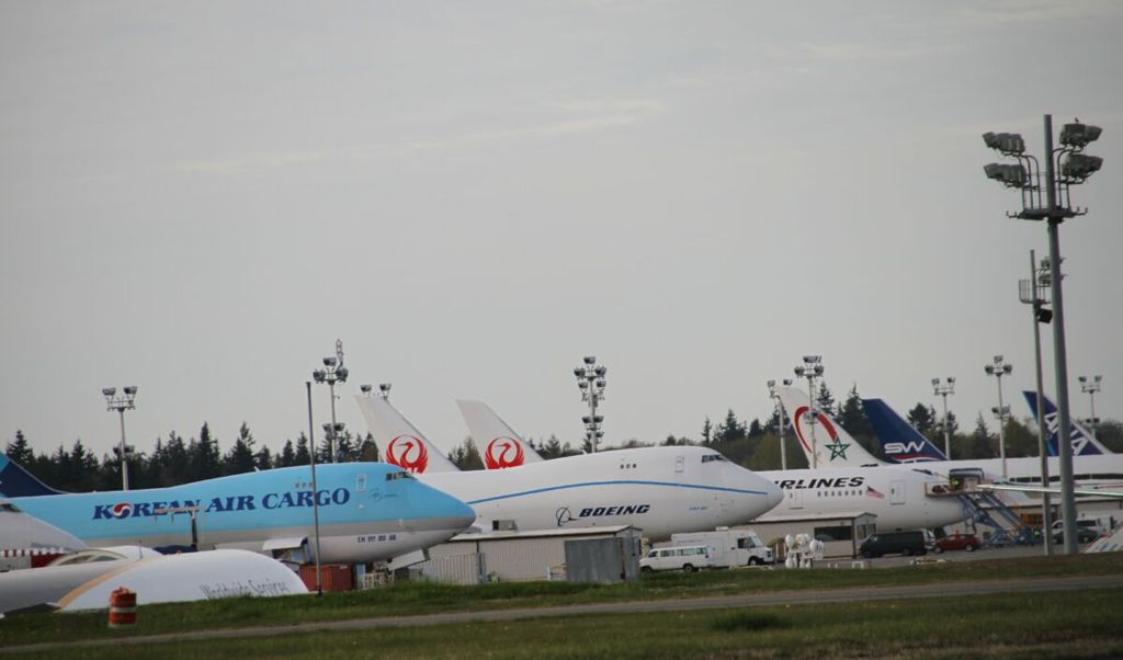 Boeing Airplanes @ Paine Field