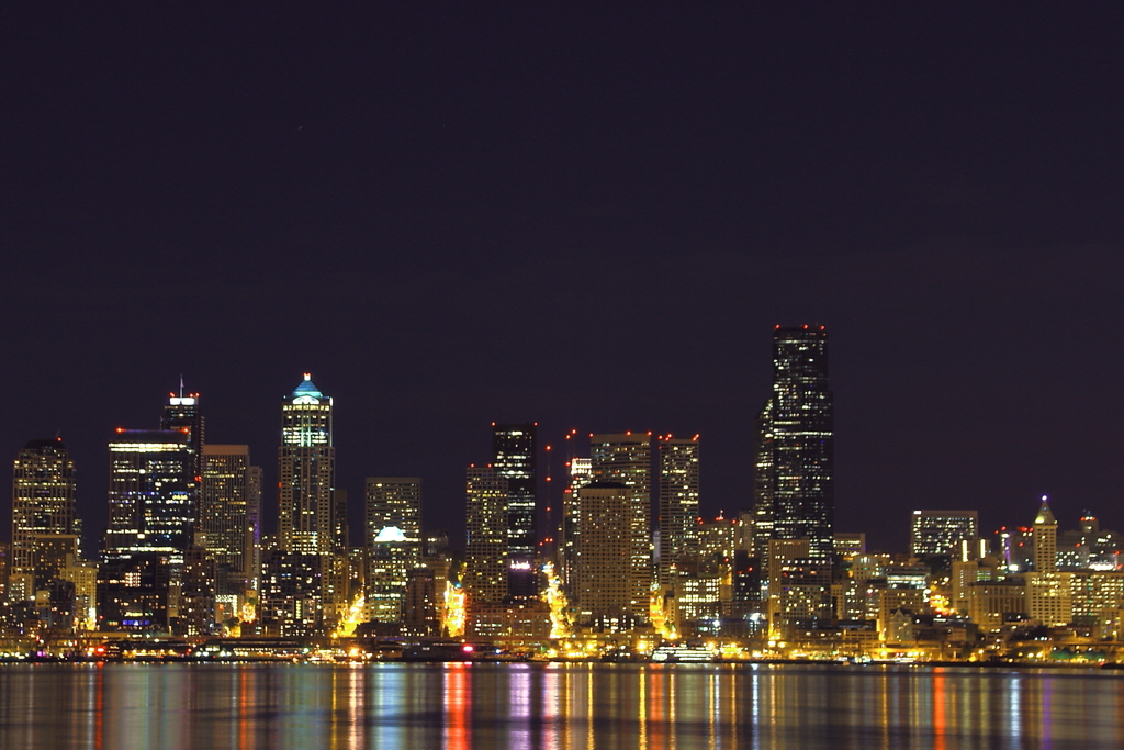 Downtown Seattle from West Seattle