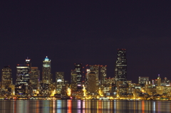 Downtown Seattle from West Seattle