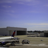 Sea-Tac Airport、デルタラウンジからのMt. Rainer