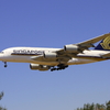 A380 Singapore Air飛来