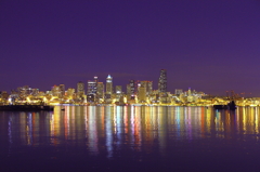 Downtown Seattle from West Seattle