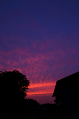 夕暮れ