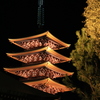 浅草寺のライトアップ1