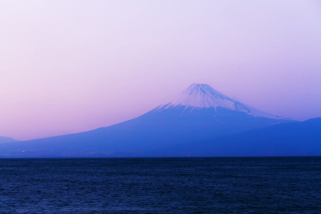 碧き富士