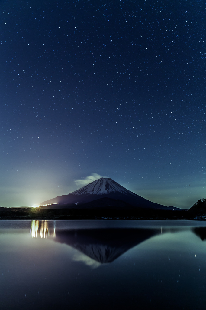 星景と富士