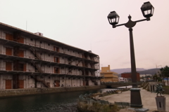 小樽運河　裏
