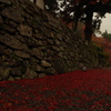 日吉大社の赤絨毯