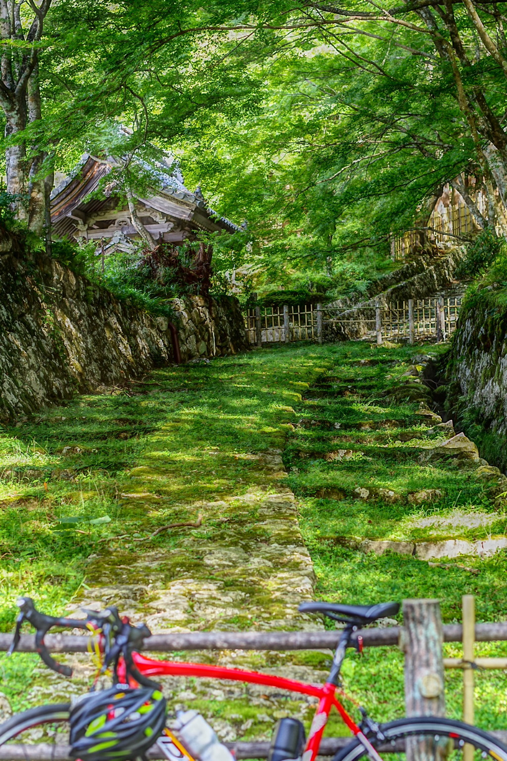 百済寺までサイクリング