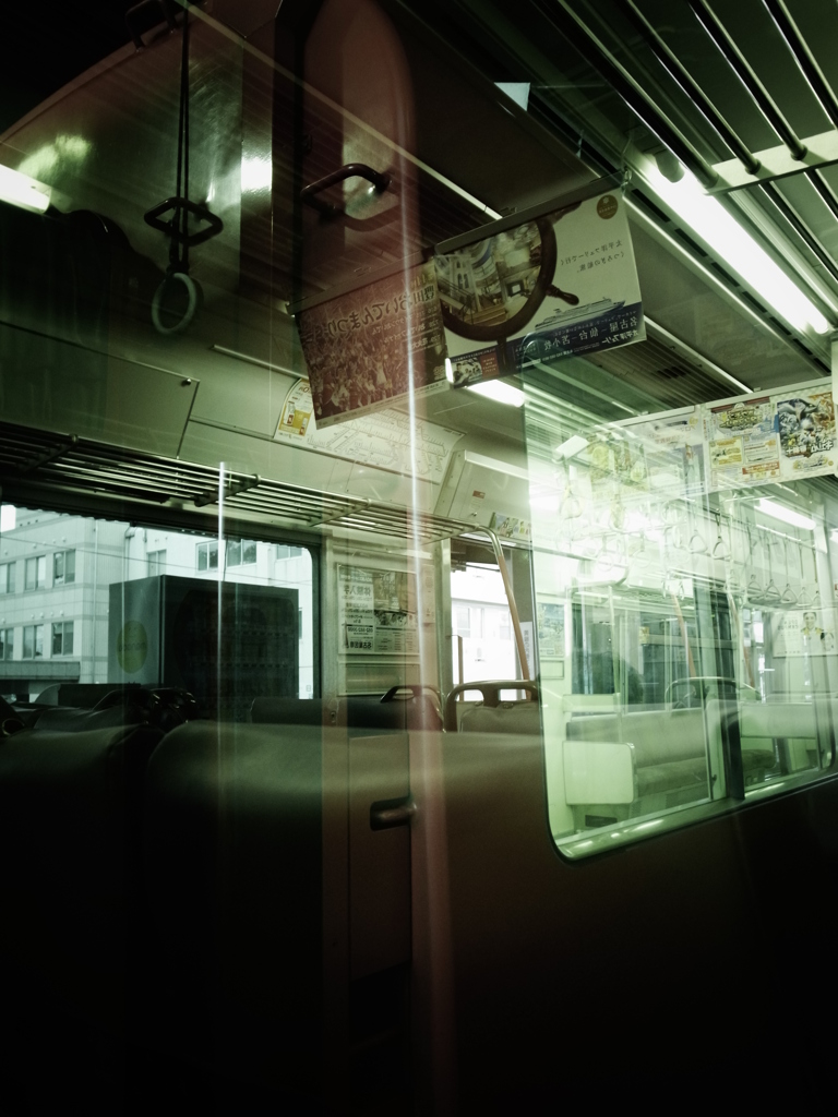 see-through train