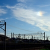 舞阪駅で見た彩雲