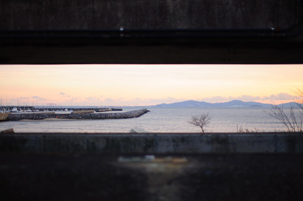 トーチカから見える風景