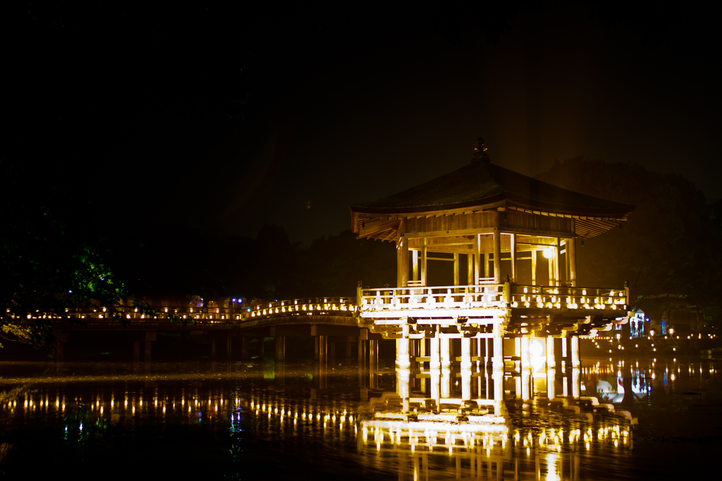 浮見堂　燈花会　2013