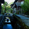 白川郷の路地裏