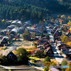 屋根から湯気