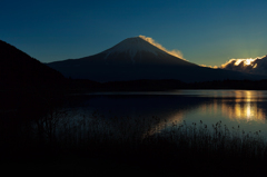 富士と日の出