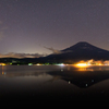 深夜の富士山