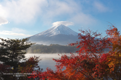 富士山と紅葉