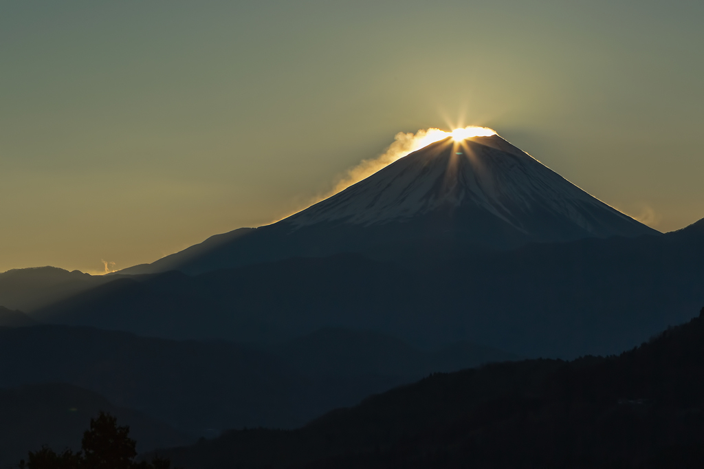 ダイヤモンド富士