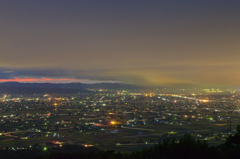 散居村夜景