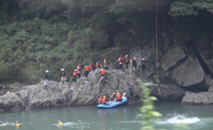 川遊び