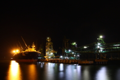 工場の夜景 