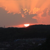 夕焼けを撮る練習へ・・・。