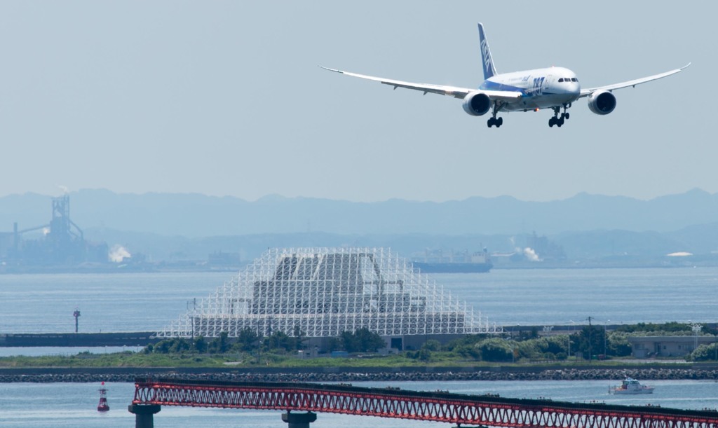 初の飛行機撮り！