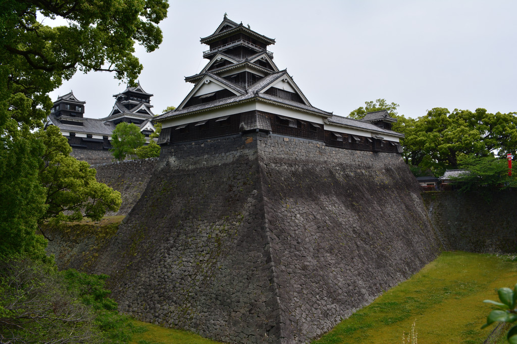 宇土櫓　石垣