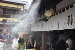 ミストに包まれて