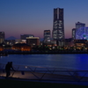 みなとみらいの夕焼け