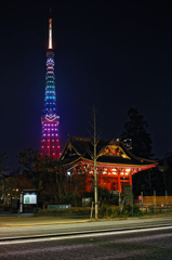 イブの東京タワー