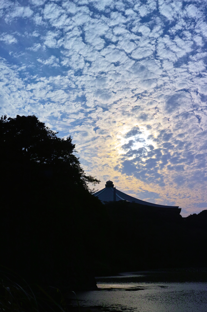 武道館の空
