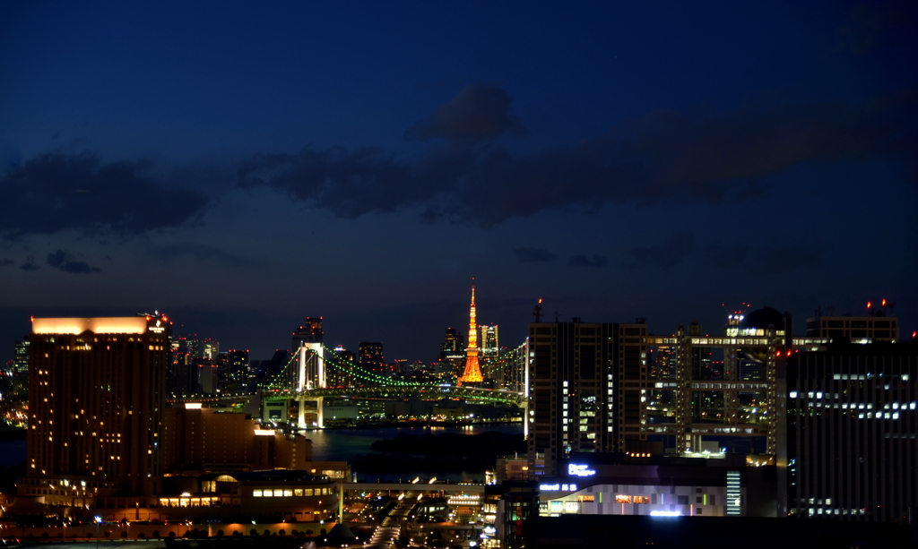 テレコムセンターからの夜景