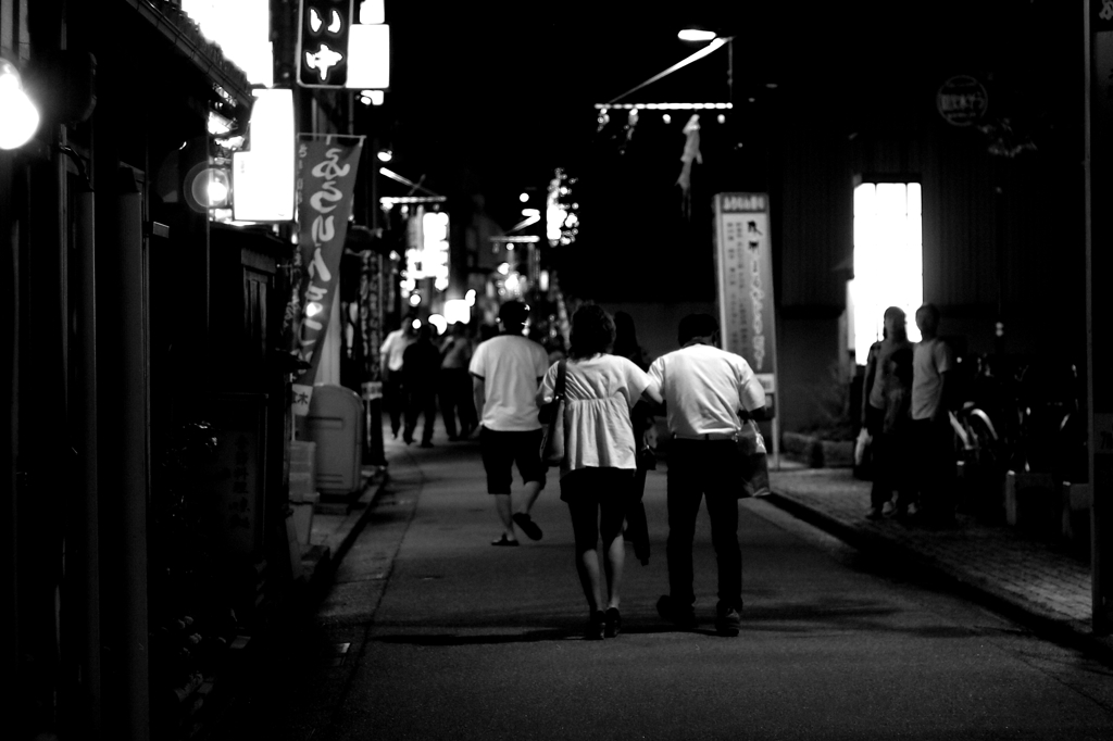 木倉町の夜