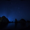 夜の浄土ヶ浜